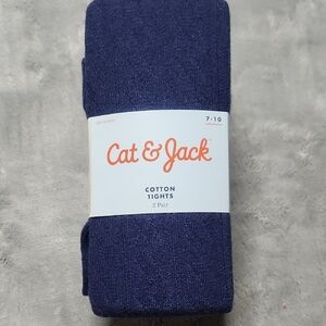 Cat & Jack 2pk Tights